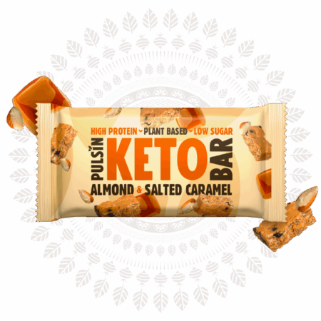Keto Almond Salted Caramel Bar (18x50g)